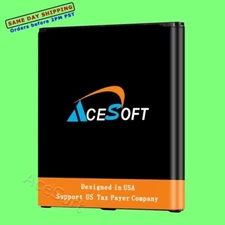 AceSoft 3700mAh Extended Slim Battery for Samsung Galaxy J3 Aura SM-J337R Phone