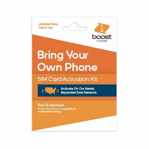 NEW SIM card kit Supports all PHONES Boost Mobile iPhone Samsung Galaxy