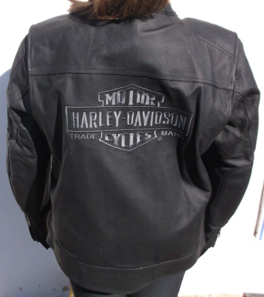 Harley Davidson XL Genuine Leather Motor Clothes Tradition 98036