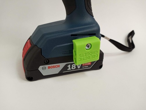 Side Mount Pass Thru - MAGNETIC Bit Holder for BOSCH 18V Drills and Drivers - Picture 3 of 14
