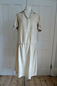 1920s drop waist day dress