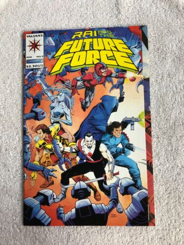 **Rai and the Future Force #9A (May 1993, Acclaim / Valiant) VF+ 8.5 - Picture 1 of 4