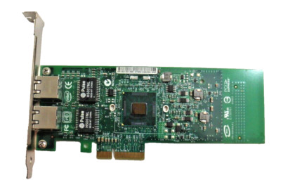 Dell OEM INTEL PRO Dual Port PCI-e 10/100/1000 Gigabyte Network Card DP/N 0G174P