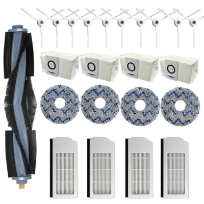 Brush Mop Filter Accessories for Ecovacs Deebot X1 OMNI T10 TURBO Vacuum Cleaner