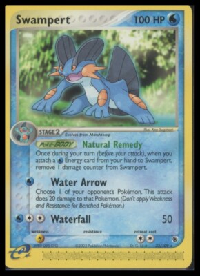 23/109 Swampert Ruby and Sapphire | eBay