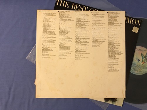 The Best Of Carly Simon 12" LP 1975 Elektra Aus 7E 1048 + Insert - Picture 3 of 10