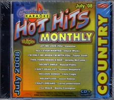 Chartbuster Karaoke CD+G - CB60376   (July 2008)