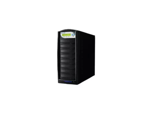 VINPOWER Black 1 to 7 128M Buffer Memory SharkNet DVD CD Network Duplicator Towe