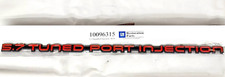 82-92 Z28 Iroc-z Gta Rear Lh 5.7 Tpi Tune Port Injection Emblem Red 10096315