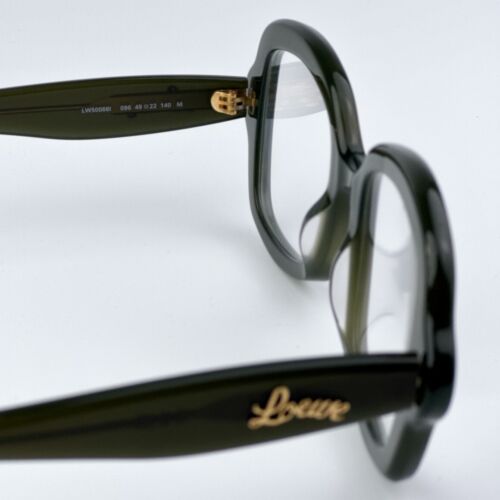 Loewe Damen Brille Dunkelgrün Demo Eckig LW50066I 096 BRANDNEU - Bild 5 von 11