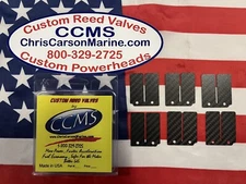 CCMS Yamaha Race  Carbon Fiber Outboard Reeds 30-50hp 3 Cylinder PN332R-C