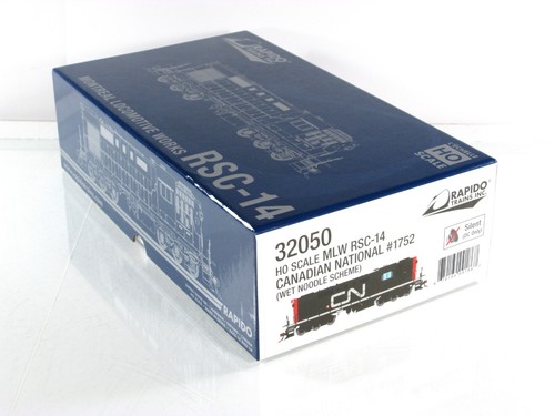 HO Scale **CANADIAN NATIONAL** MLW RSC-14 #1742 - Rapido Trains 32050, DCC Ready - Picture 11 of 11