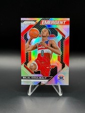 2023-24 Panini Prizm - BILAL COULIBALY #4 - Silver Emergent Rookie RC Wizards