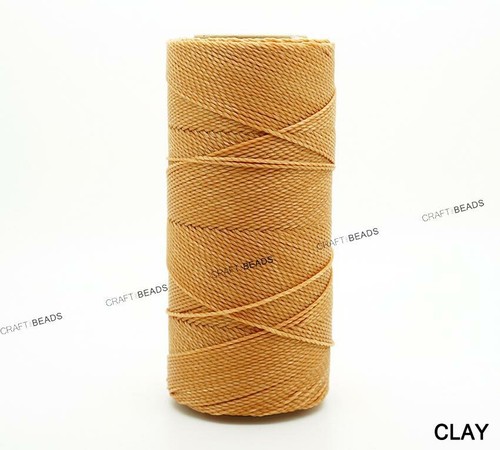 0.5MM Waxed Polyester Linhasita Cord Macrame Bracelet Thread String 368yds Spool - Picture 44 of 83