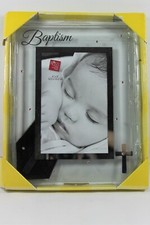 Russ Small Blessings Baptism Photo Picture Frame Pink Accents 4"x 6"