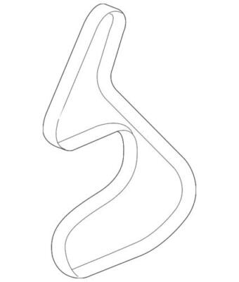 #ad #ad Genuine Honda Belt Alternator Bando 31110 RX0 A01 $57.74