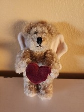 Ancien Ours Boyd Ariel Ange avec Coeur 1990 Artiché