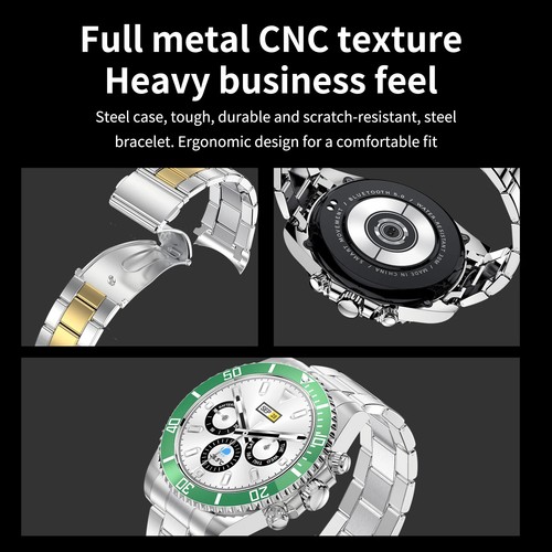 Luxury Smart Watch Dials Answer Call for Men Waterproof Sports Digital Business - 第 16/28 張圖片