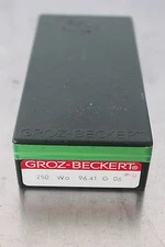 GROZ-BECKERT Wo 96.41 G 06 CASE OF 250 KNITTING MACHINE NEEDLES NEW