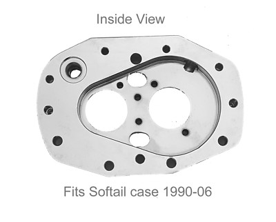 Harley Transmission trap door Softail 1990-06 6-speed Billet | eBay