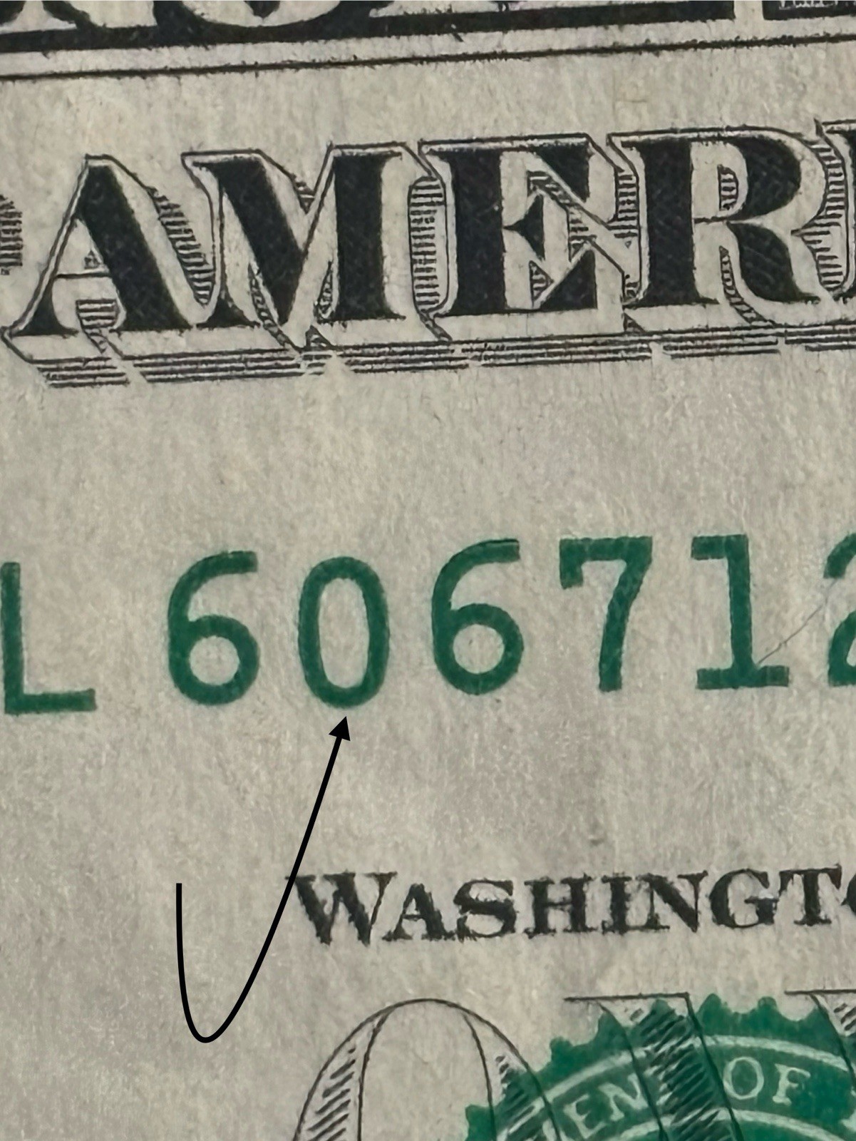 2021 San Francisco $1 Bill Low Stuck Second Digit 0 Gas Pump Error Low ...