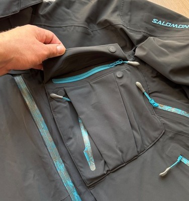 Vintage Salomon Gray Ski Jacket | eBay