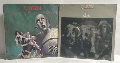 Queen- Vintage Vinyl Lot- News Of The World- Gatefold / The Game 1st Press
