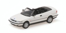 1:87 MINICHAMPS Saab 900 Cabriolet White 1995 870170130 MMC