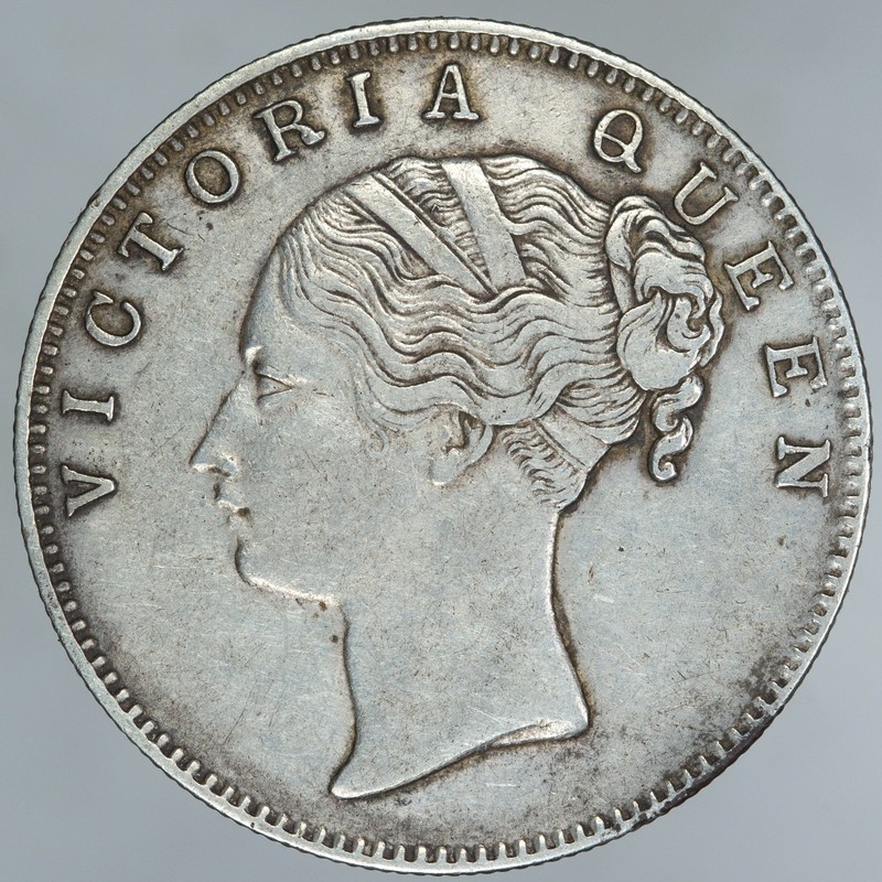 India British AR Rupee Victoria Queen 1840