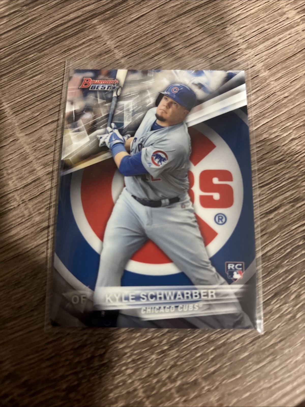 2016 BOWMAN'S BEST KYLE SCHWARBER RC #64 CUBS PHILLIES