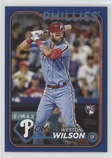 2024 Topps Series 2 Retail Royal Blue Weston Wilson #658 15za