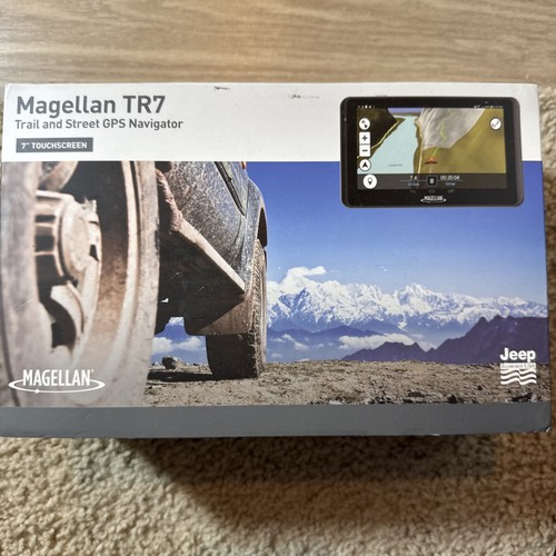 Magellan TR7 7” Trail GPS–WORKING SCREEN–GPS NOT LOCKING–For Parts/Repair (D7)
