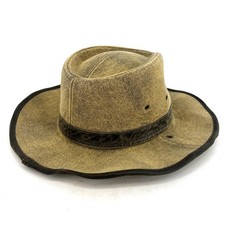 Scala Mens Unisex Canvas Safari Hat Tan Medium 100 Cotton Medium