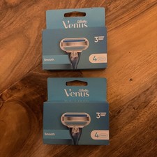 2X Original Gillette Venus Pack of 4 Replacement Razor Blades for woman 8 Total 7.00 per razor