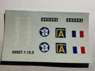 SOLIDO M7 PRIEST 1/50 DECALS -FLANDERS