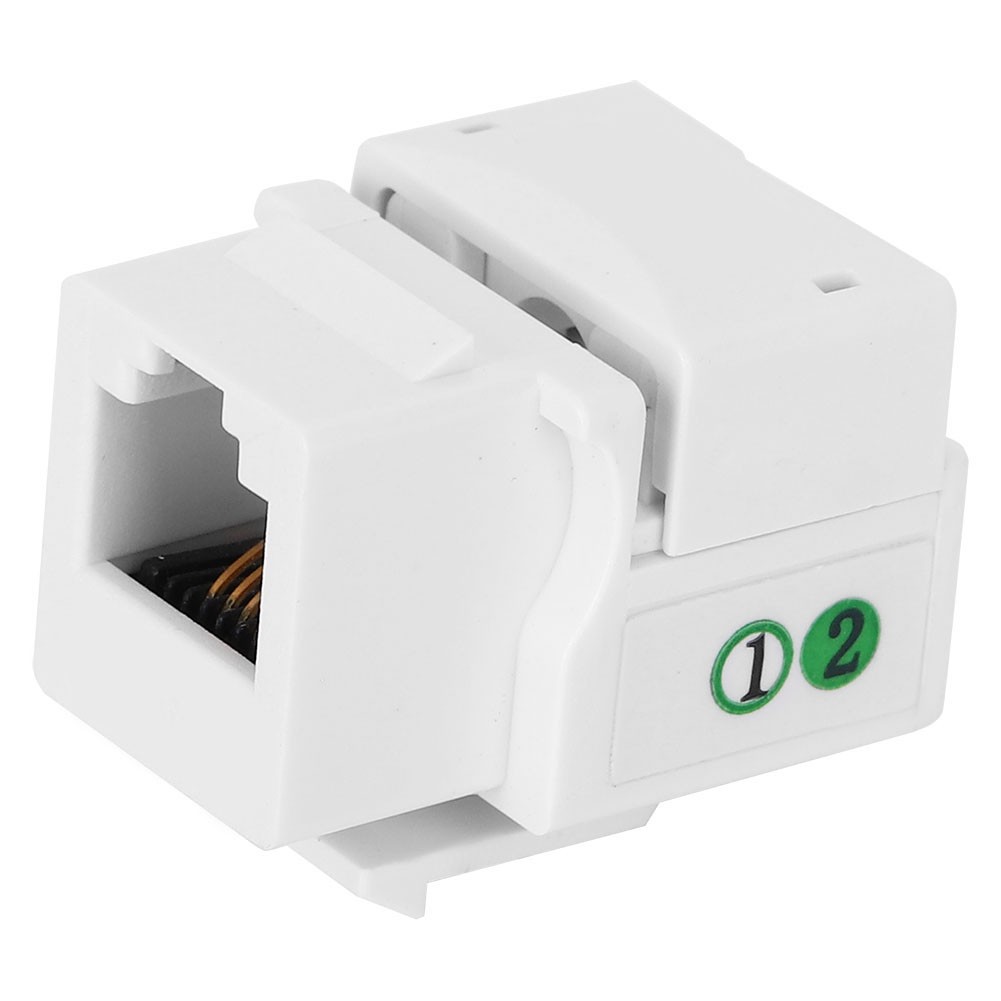 5PCs Telephone Voice Module Network Wiring Accessory Single Port RJ11 Cat 3 Wi