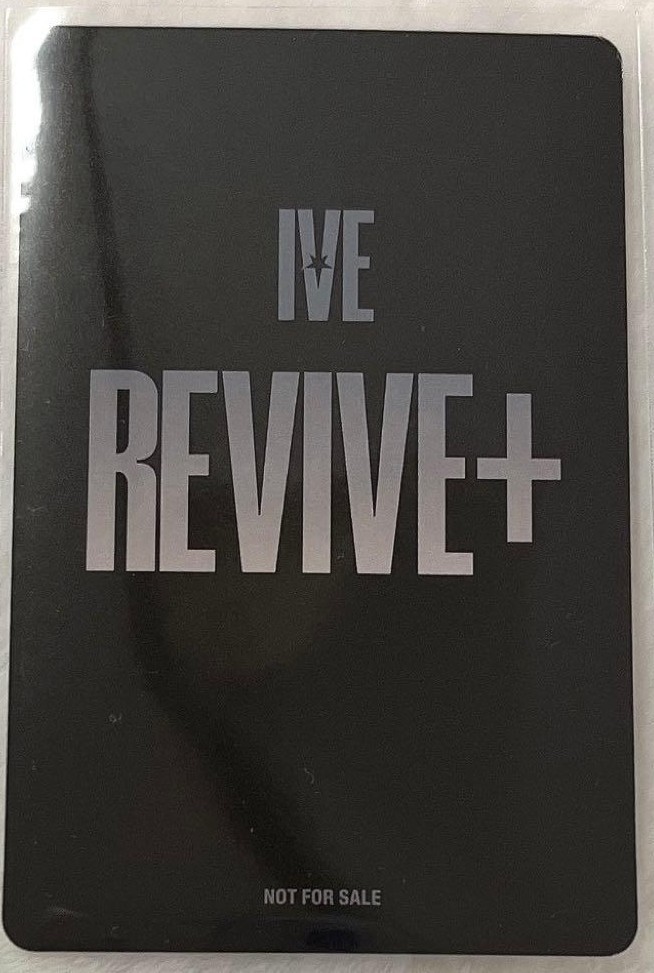 IVE revive + 4/18 OSAKA Official Photo card Trading card POB | eBay