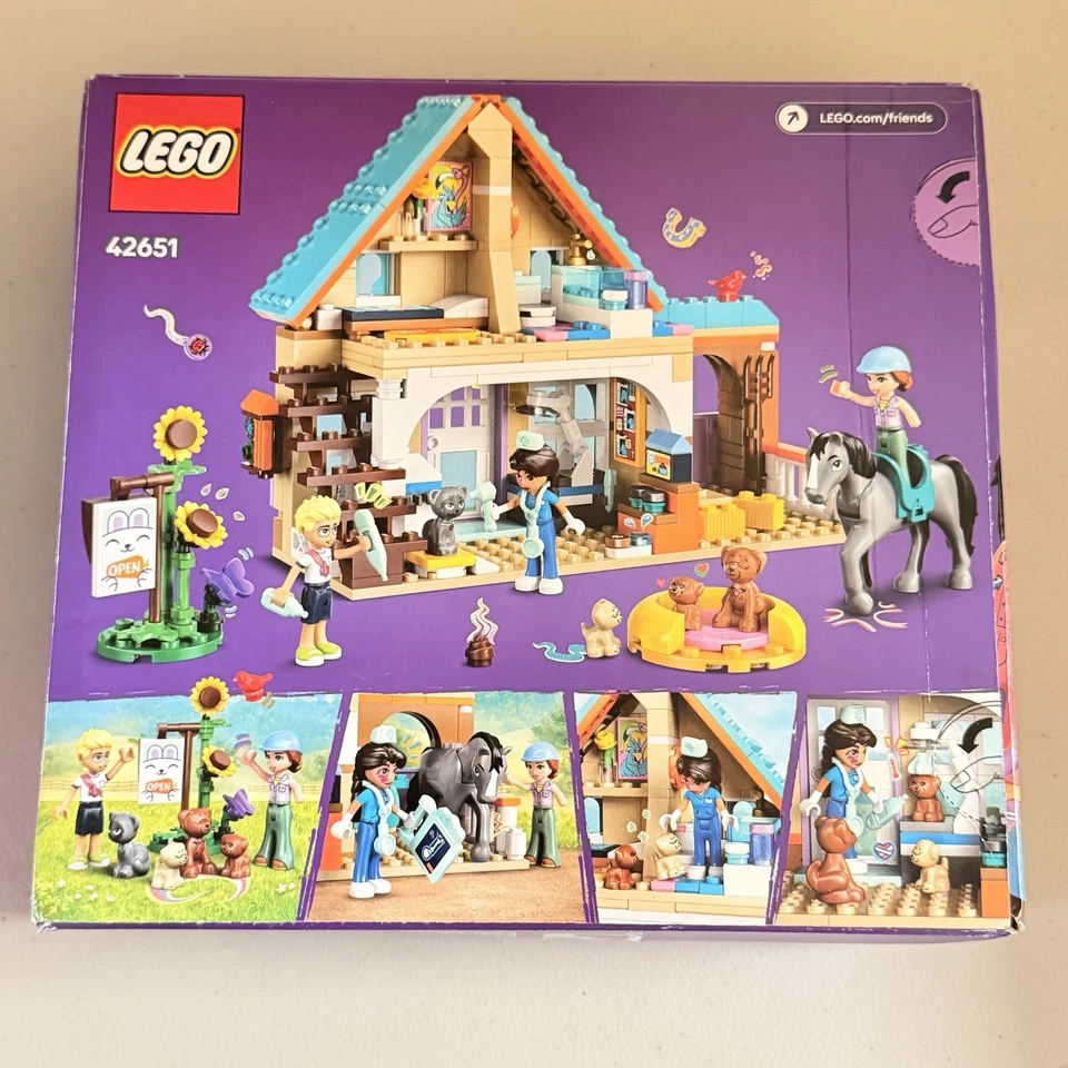 LEGO FRIENDS: ветеринарная клиника для лошадей и домашних животных (42651) ПОВРЕЖДЕНИЕ КОРОБКИ! - Изображение 2 из 4