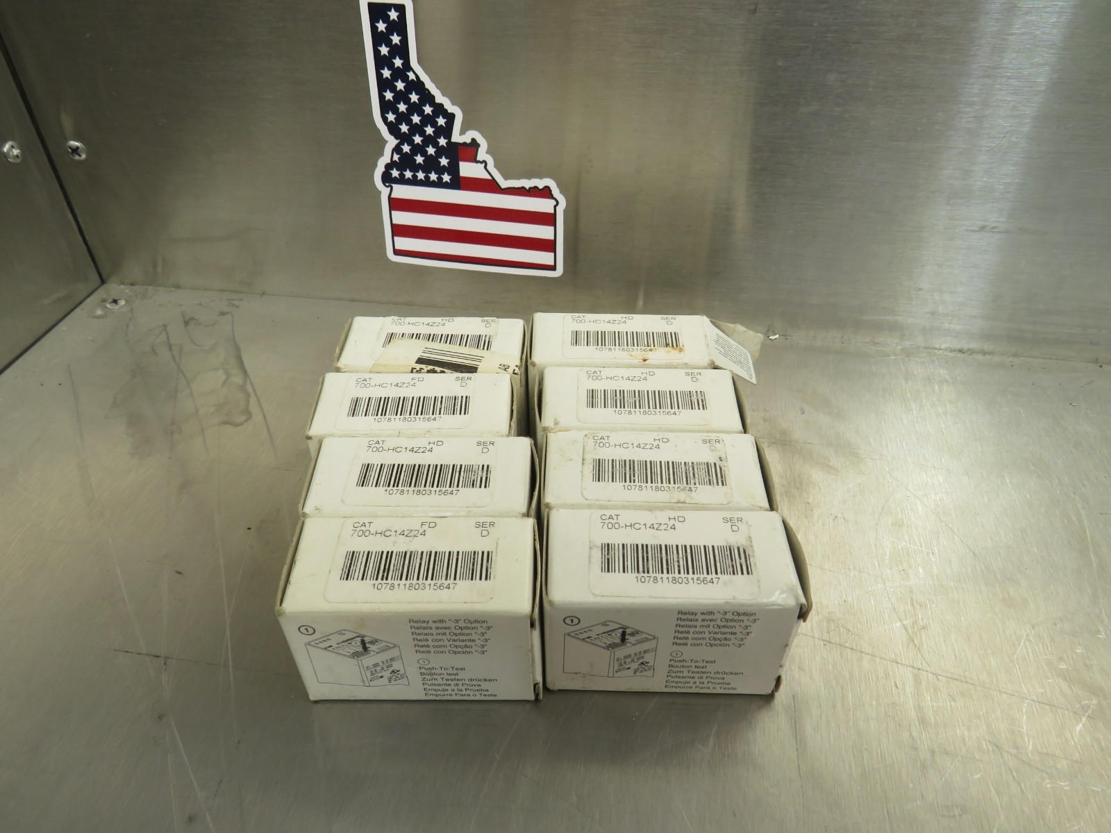 Allen Bradley 700-HC14Z24 Ser D Relay Lot of 8!
