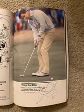 Tony Jacklin Autograph 1988 ORIGINAL HAND SIGNED (NOT a print)