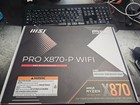 MSI PRO X870-P WIFI ATX AM5 Motherboard, USB 4.0, 4x SATA 6Gb/s NEW IN BOX
