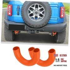 Rear Bumper Tow Hook Covers Tow Trailer Hitch Rear trailer hook Orange