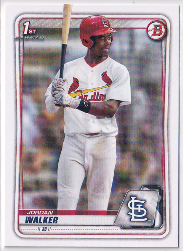 2020 Bowman Draft #BD-57 Jordan Walker !st