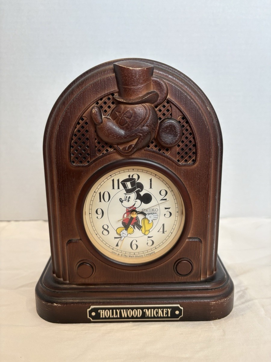 Vintage Seiko Talking Hollywood Mickey Mouse Alarm. Alarm and