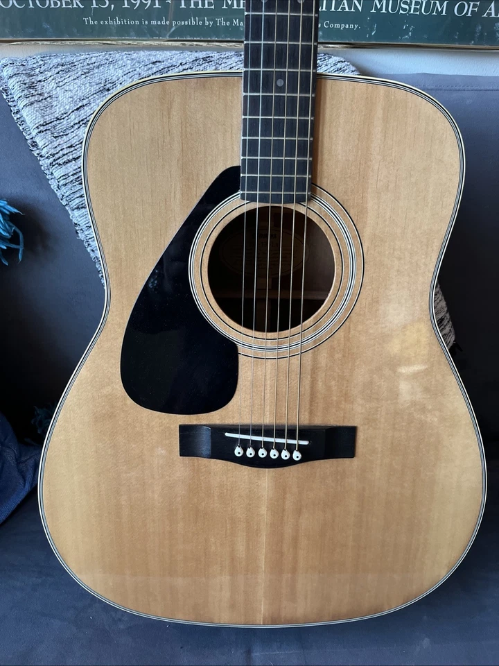 (YAMAHA FG 335 L II ACOUSTIC GUITAR) Clean Rosewood. Tuned for left handed. - Image 2 of 4