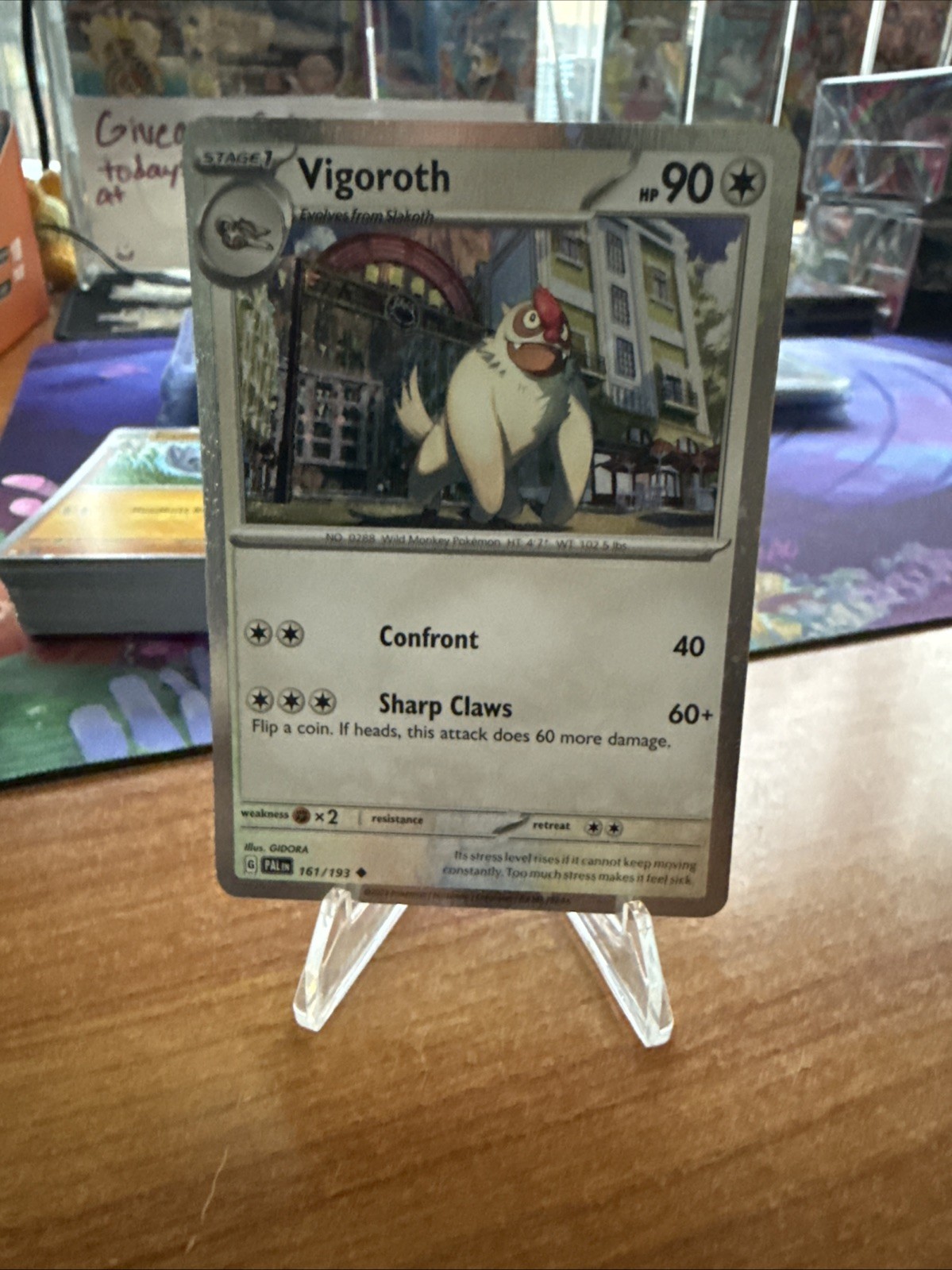 Vigoroth (Cosmos Holo) 161/193 Miscellaneous Cards & Products Holo