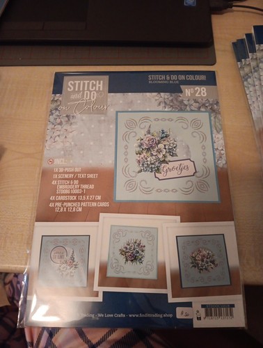 HOBBYDOTS STITCH & DO ON COLOR PARA SCRAPBOOKING Nº 28 NUEVO - Imagen 1 de 3