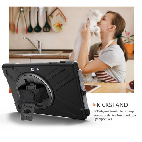 For Microsoft Surface Go 4 3 2 1st Case Rotating Stand Shockproof Armor Cover - Picture 12 of 29