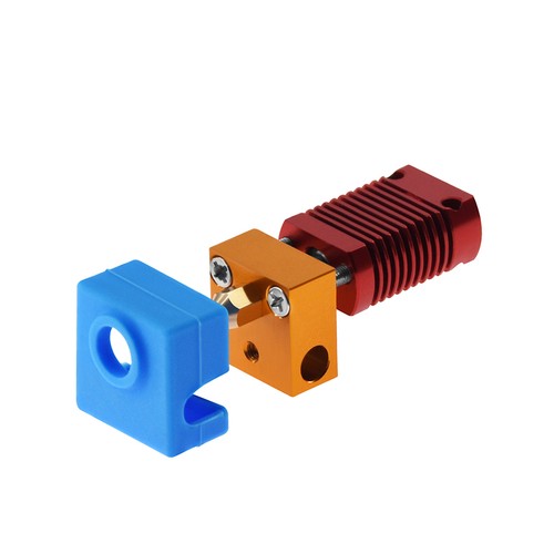 (12V)Metal Hotend Extruder Kit With 0.4mm Nozzle Aluminum Heating Block TDW - Afbeelding 6 van 7