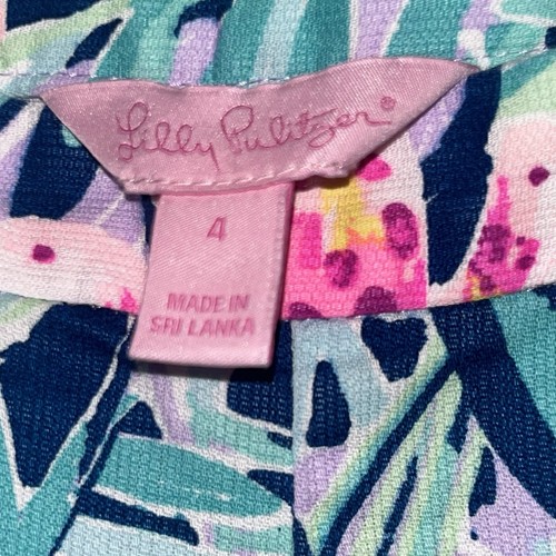 Lilly Pulitzer Ladies Magnolia Shorts Size 4 Scalloped Slathouse Soiree NWOT - Picture 4 of 5
